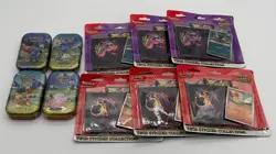 Lot of (6) Pokemon TCG Tech Sticker Collection + 4 Mini Tins SEALED/NEW - Image 1