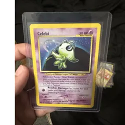 Celebi Holo Rare 3/64 Neo Revelation Unlimited 2000 English Pokemon TCG - Image 1