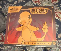 Pokemon TCG Obsidian Flames Elite Trainer Box Factory Sealed - Image 1