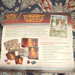 Pokemon TCG Obsidian Flames Elite Trainer Box Factory Sealed - Image 2