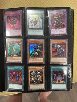 YuGiOh Card Lot Binder Collection w/ Holos & Vintage Cards - Image 1