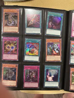 YuGiOh Card Lot Binder Collection w/ Holos & Vintage Cards - Image 2