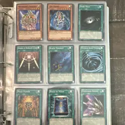 Konami Yu-Gi-Oh! TCG Binder Collection Dark Magician & Spellcaster Cards Lot - Image 5