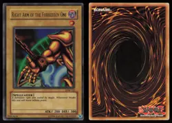 Right Arm of the Forbidden One LOB-122 2002 Ultra Rare YU-GI-OH - Image 3