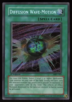 Diffusion Wave-Motion MFC-107 1st Edition Secret Rare YU-GI-OH - Image 1