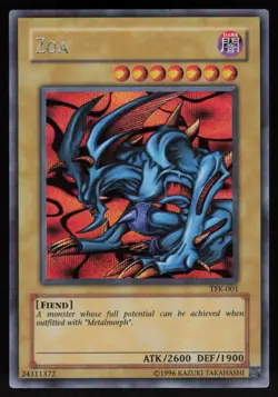 Zoa TFK-001 Prismatic Secret Rare YU-GI-OH - Image 1