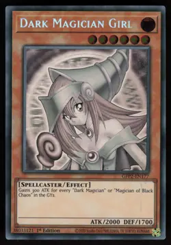 Dark Magician Girl (Ghost Rare) GFP2-EN177 1st Edition Ghost Rare YU-GI-OH - Image 1