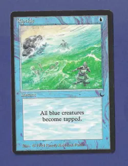 1994 Magic the Gathering - Riptide - Instant - The Dark MTG - Image 1