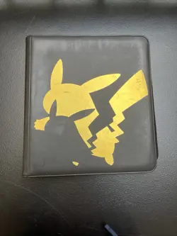 Ultra Pro Pokemon TCG Binder Elite Series Pikachu 12 Pocket Zippered 480 Cards 74427157746 - Image 1