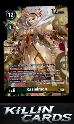 Rasielmon (Limited Card Pack) LM-042 P Digimon Card Game Promo World Convergence - Image 1