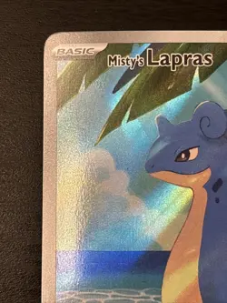 Misty's Lapras (art Rare) 194/182 Pokemon Card TCG Destined Rivals Nm - Image 2