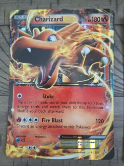 Pokemon Charizard GX & EX JUMBO Card lot of 4 - 11/106 SM60 SM211 SM195 - Image 2