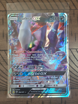 Pokemon 3x Shiny Darkrai GX 88a/147 JUMBO CARDS - SM Shining Legends - Mint - Image 2
