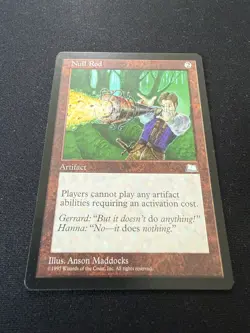 MTG WEATHERLIGHT 1x NM/M Null Rod Magic the Gathering Card Cannot Play Artifacts - Image 5