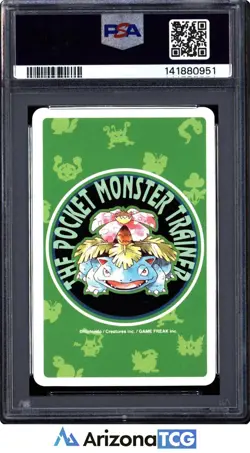 Pokemon 1996 Doduo 084 7 Of Diamonds Green Playing Card Japanese GEM MINT PSA 10 - Image 2