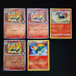 Pokemon Cyndaquil, Quilava, & Typhlosion x17 Card Lot Bundle - Image 3