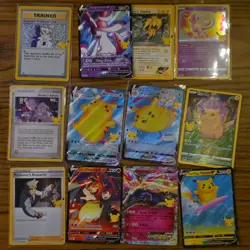 Pokemon TCG Celebrations Card Lot 12 cards - Image 1