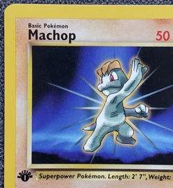1st Edition Machop - Team Rocket - #59/82 - Vintage Pokemon Card 2000 WOTC - Image 2