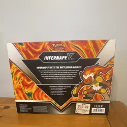 Pokemon Trading Card Game Infernape V Box Empoleon Promo Booster Box English - Image 2