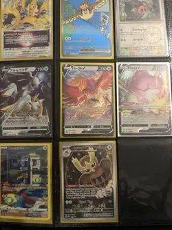 Pokemon TCG Crown Zenith 68-Card Binder Lot Holo/Foil Full Art English - Image 3