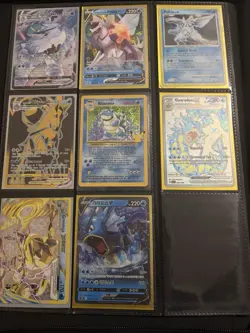 Pokemon TCG Crown Zenith 68-Card Binder Lot Holo/Foil Full Art English - Image 4