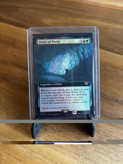 Magic: The Gathering Doors of Durin Legendary Artifact Lord of the Rings - NM. - Image 1