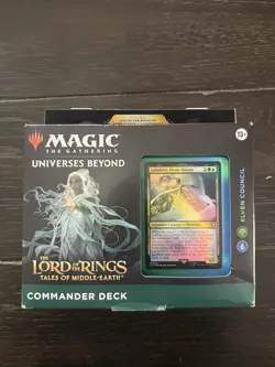 Elven Council Commander Deck MTG Lord of the Rings: Tales of Middle Earth Sealed - Image 1