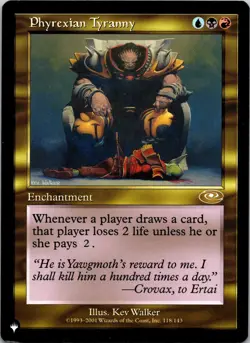 Phyrexian Tyranny 118 Rare Planeshift Magic: The Gathering Near Mint - Image 1