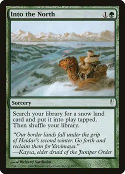Into the North 1x MtG Coldsnap CSP SP/NM - Image 1