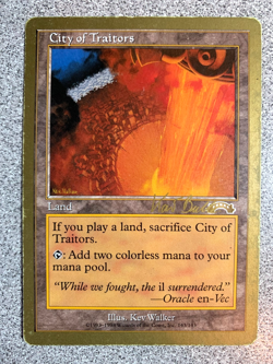 exodus art CITY OF TRAITORS World Champ deck mtg played see pics I combine ship - Image 1