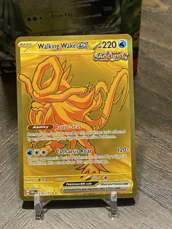 Pokemon TCG Walking Wake EX 178/131 Hyper Rare Holo Prismatic Evolutions - Image 1