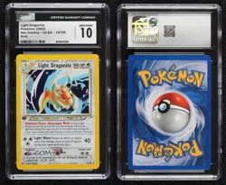 Light Dragonite Holo 1st Ed. Pokemon Neo Destiny CGC 10 Gem Mint 2002 - Image 3