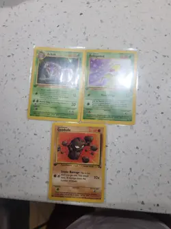 Pokemon Card Lot 3 1st Edition Fossil + Jungle NM/LP See - Image 1