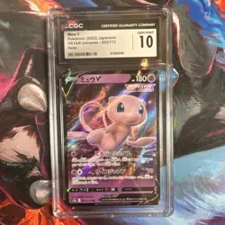 Pokemon Mew V 053/172 S12a VSTAR Universe Japanese CGC 10 2022 Holo - Image 1
