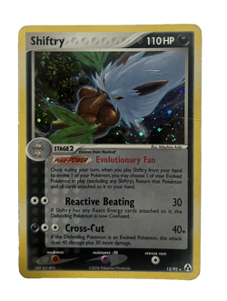 2006 Shiftry Reverse Holo Pokemon TCG Legend Maker Set 12/92 - Image 1