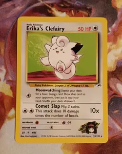 Erika's Clefairy - Gym Heroes - 025/132 - 2000 - Pokemon TCG (B) - Image 1