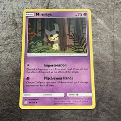 Mimikyu 96/236 Uncommon - Cosmic Eclipse - Pokemon - LP - Image 1