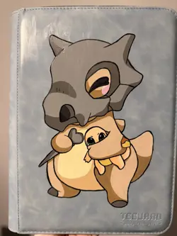 Pokemon Tcg Hand Painted Cubone Binder - Image 2