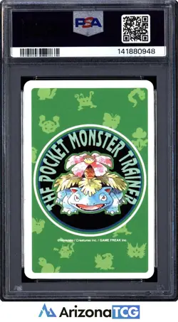 Pokemon 1996 Zapdos 145 4 Of Diamonds Green Playing Card Japanese GEM MT PSA 10 - Image 2