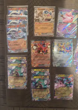 Pokemon TCG Journey Together EX Holo Card Lot Reshiram, Clefairy, Blaziken etc. - Image 2