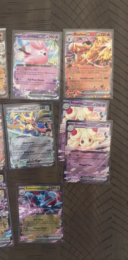 Pokemon TCG Journey Together EX Holo Card Lot Reshiram, Clefairy, Blaziken etc. - Image 3