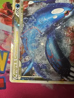 Pokemon TCG Kyogre & Groudon Legend (Top) HGSS Undaunted 87/90 Holo Rare - Image 5