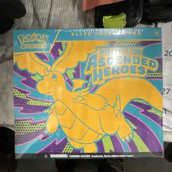 Pokemon Mega Evolution Ascended Heroes Elite Trainer Box Promo Card Coin Dice - Image 1