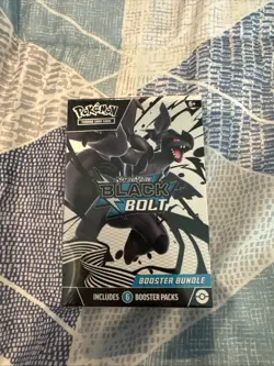 Pokemon TCG Scarlet & Violet Black Bolt Booster Bundle | Factory Sealed - Image 1