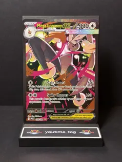 Pokemon Phantasmal Flames Special Illustration Rare Mega Lopunny ex #128 - Image 1