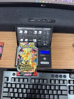 HEAVY!! 🔥 22.59g Pokemon TCG Ascended Heroes Booster (Sealed)✅ GOD PACKUUU - Image 1