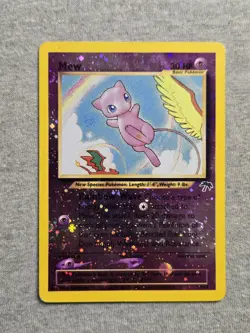 Mew 1/18 Pokemon Southern Islands Reverse Holo Rare 2x SWIRLS - Image 1