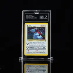 Pokemon TCG Cool Porygon #15 WOTC Black Star Promo Holo TAG Graded NM - Image 1