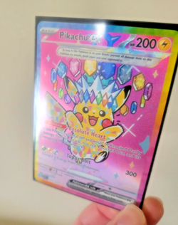 Pikachu Ex Pokemon Special Illustration Rare (SIR) Holo (277) NM! Fresh Pull - Image 2