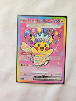 Pikachu Ex Pokemon Special Illustration Rare (SIR) Holo (277) NM! Fresh Pull - Image 3